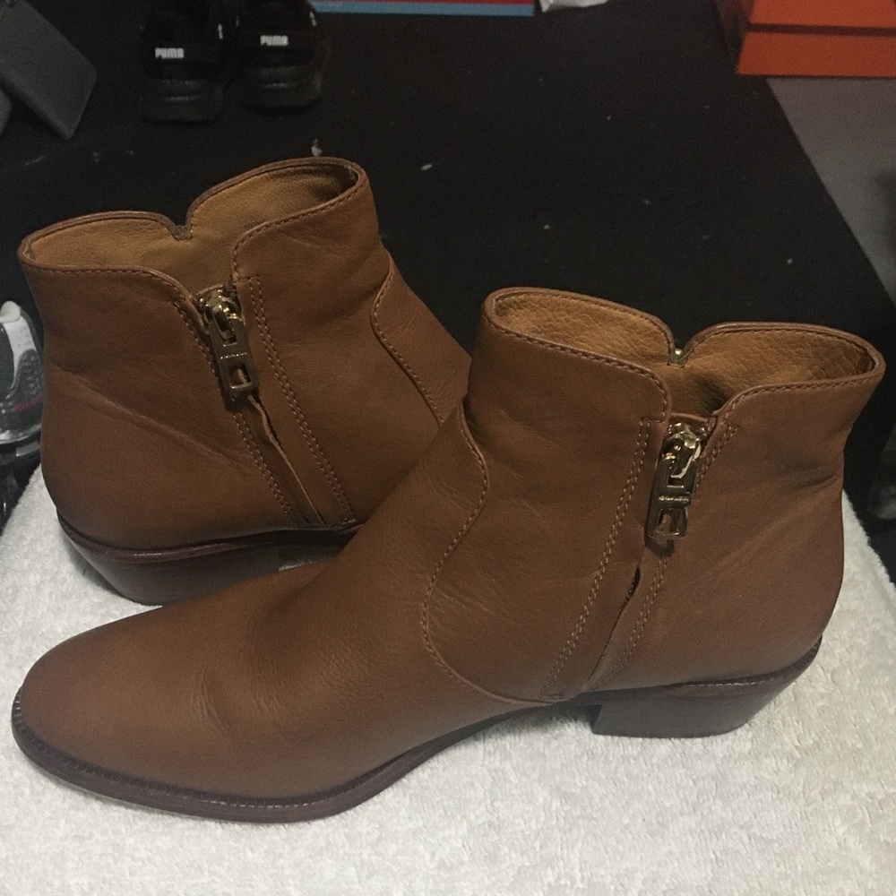 Coach Corine Buttery Soft Mill Leather Booties 8 - Picture 3 of 8